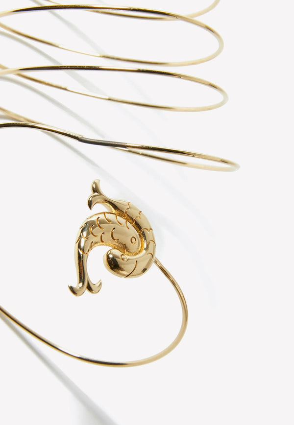 Pisces Spiral Cuff