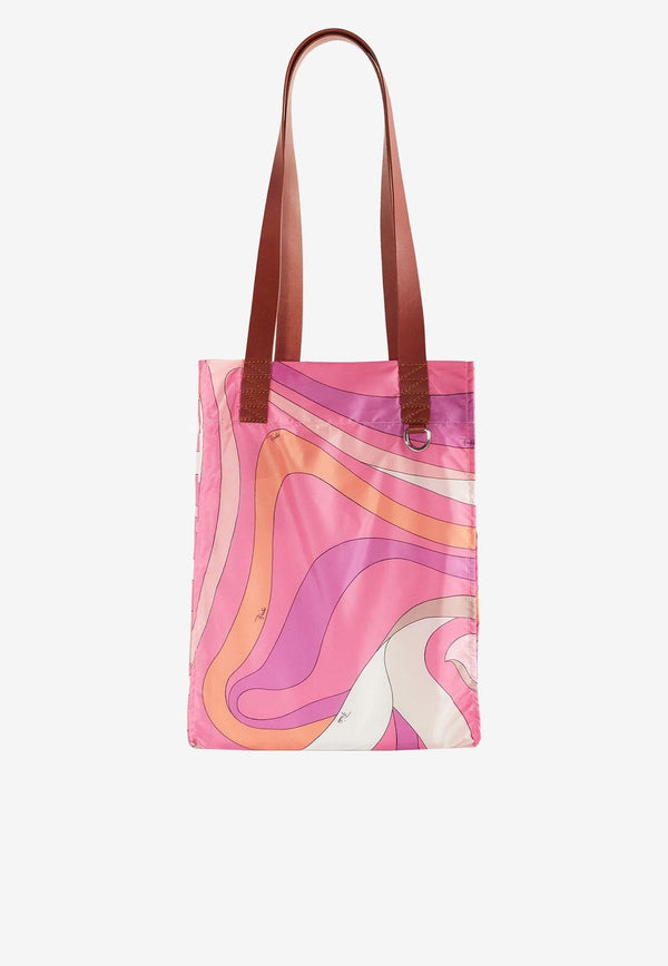 Medium Marmo-Print Tote Bag