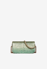 Small Locò Embroidered Ombre Shoulder Bag