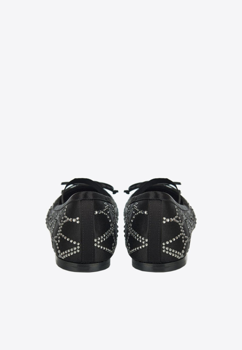 Crystal Iconographe Ballet Flats