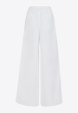 Navigli Wide-Leg Poplin Pants