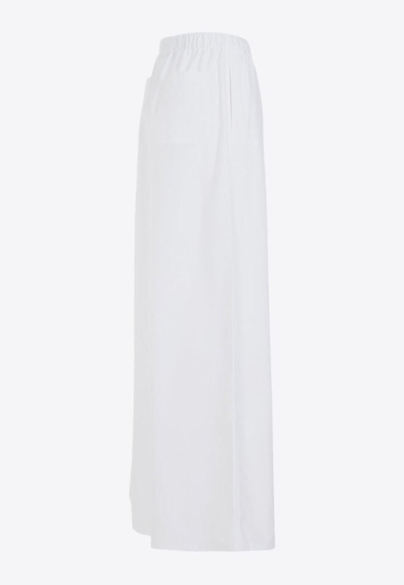 Navigli Wide-Leg Poplin Pants