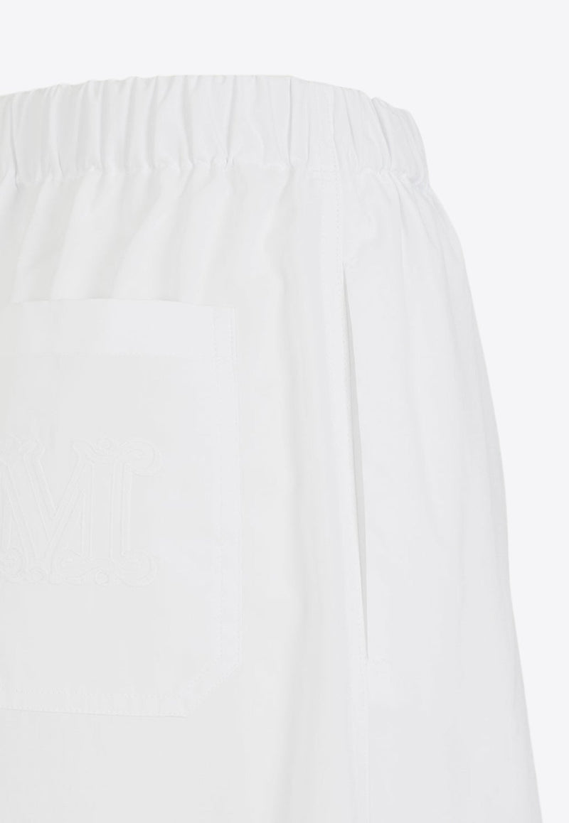 Navigli Wide-Leg Poplin Pants