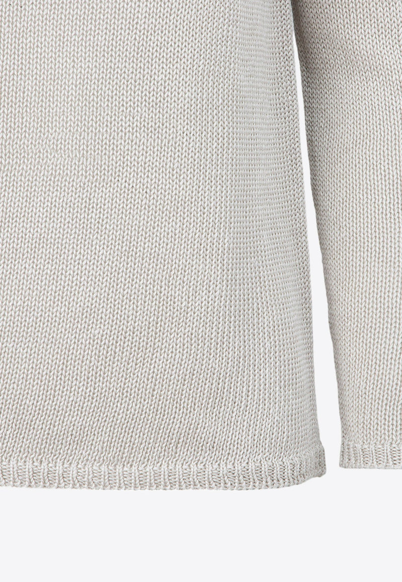 Linen-Knit Sweater