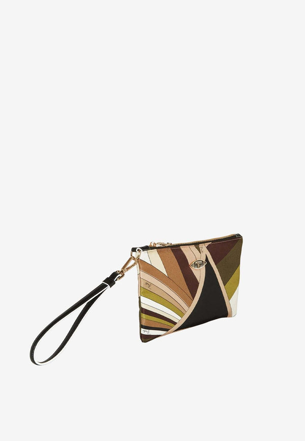 Yummy Iride Print Clutch