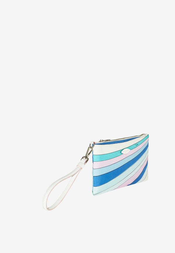 Yummy Iride Print Clutch