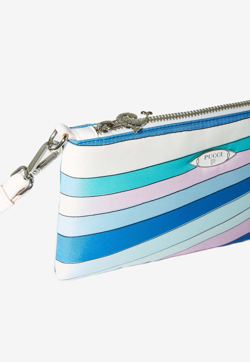 Yummy Iride Print Clutch