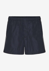 Stud Nylon Swim Shorts