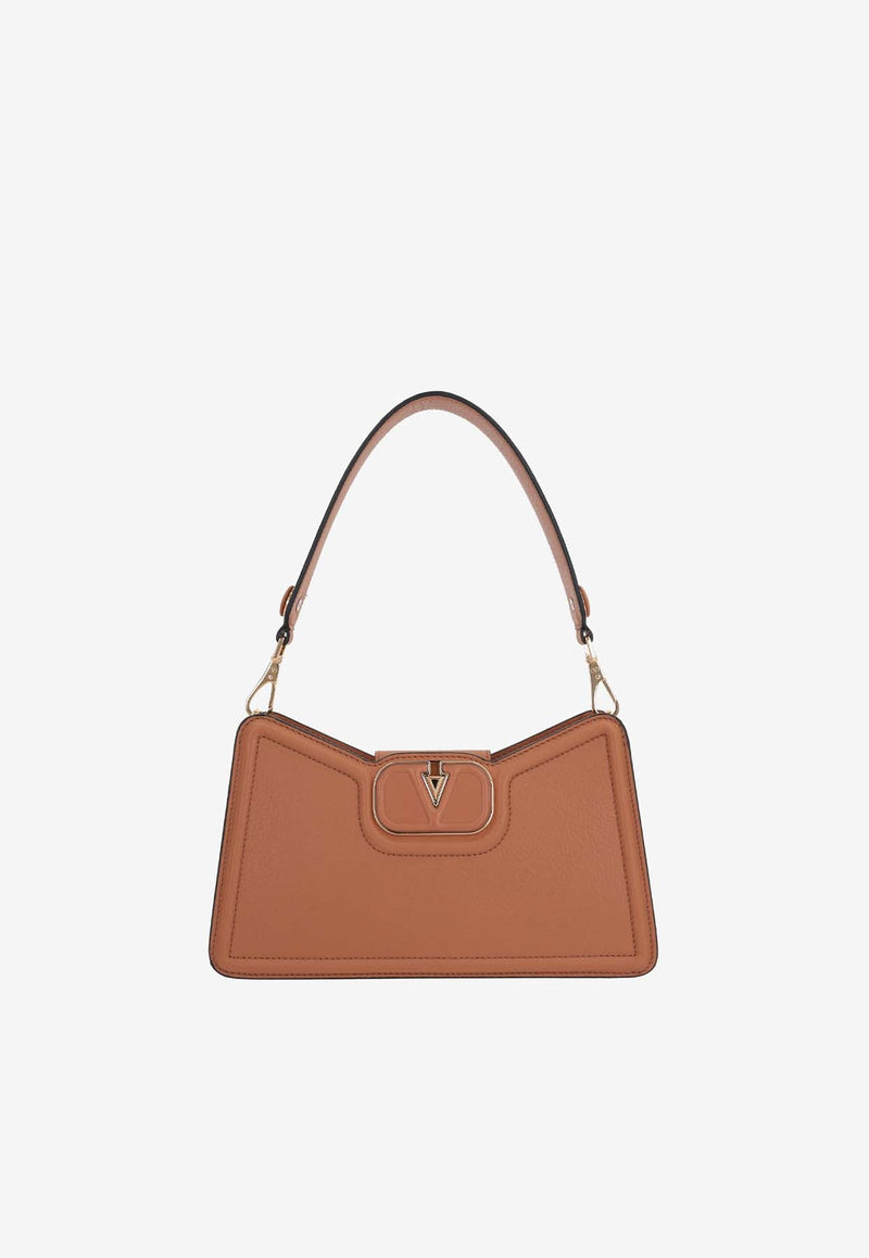 VLogo Shoulder Bag in Calf Leather