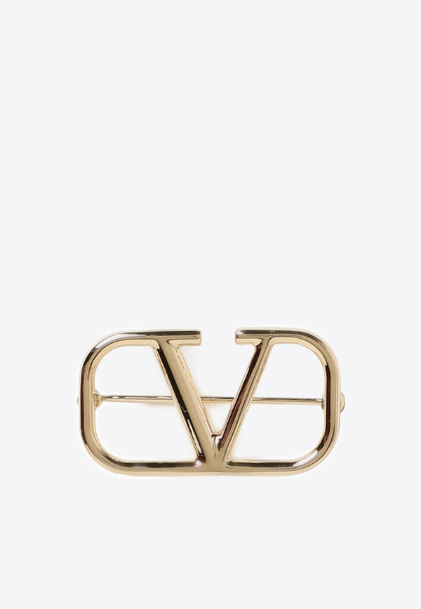 VLogo Brooch