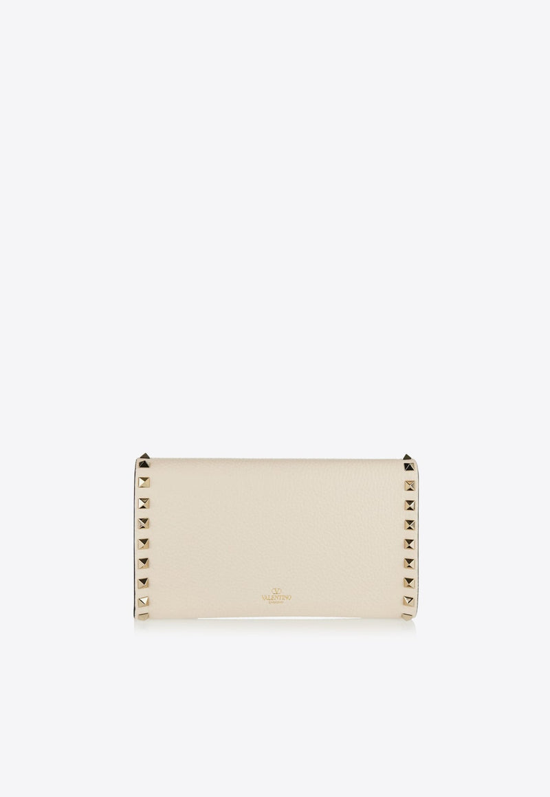 Rockstud Fold over Top Crossbody Bag