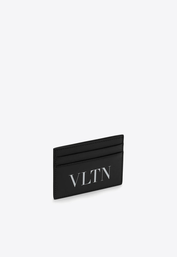 VLTN Print Leather Cardholder