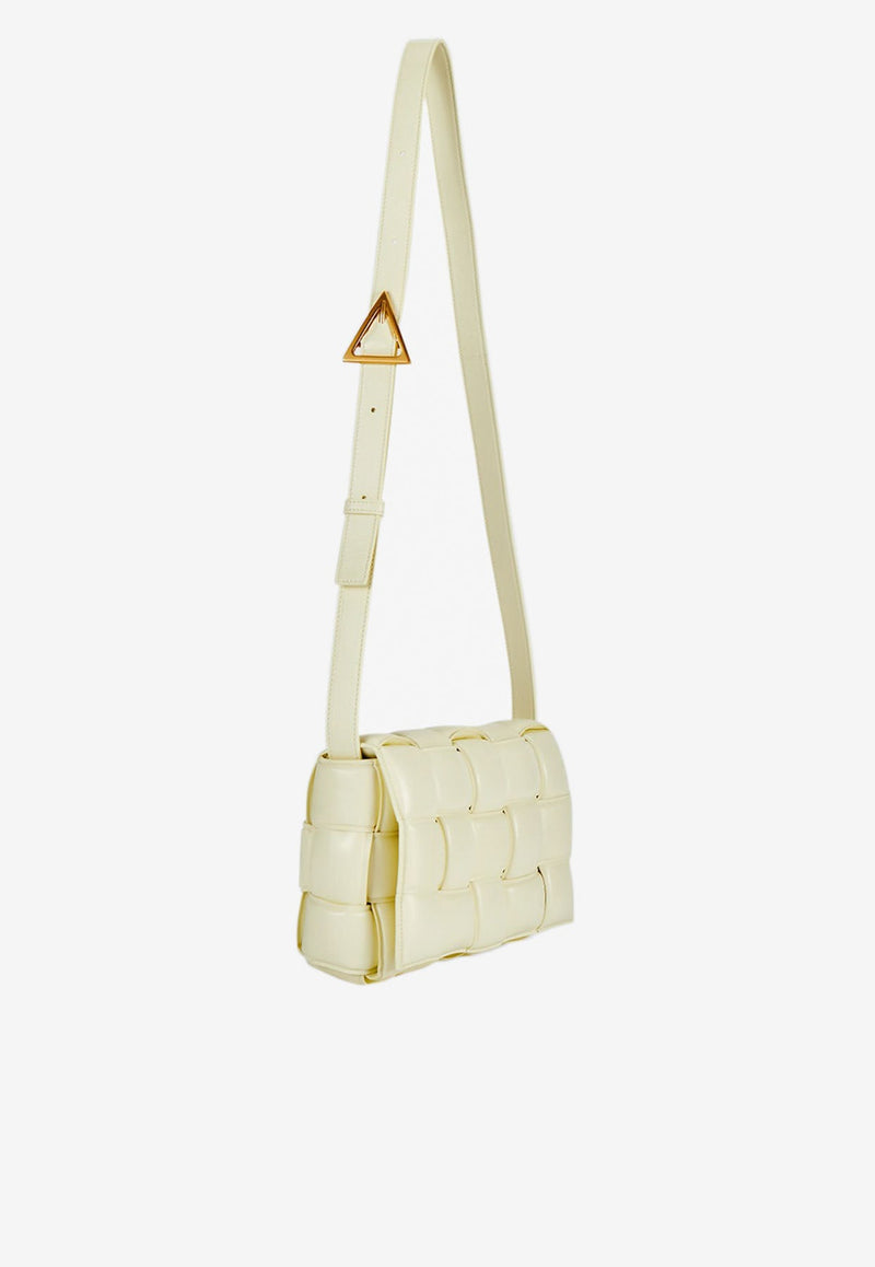 Cassette Padded Lambskin Crossbody Bag