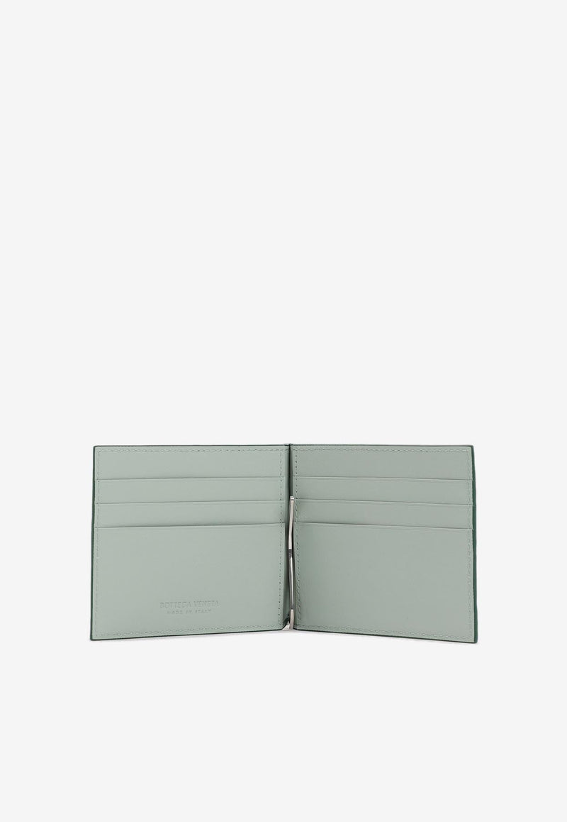 Intrecciato Leather Bi-Fold Wallet