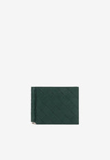 Intrecciato Leather Bi-Fold Wallet