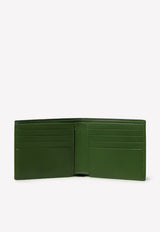 Intrecciato Leather Bi-Fold Wallet