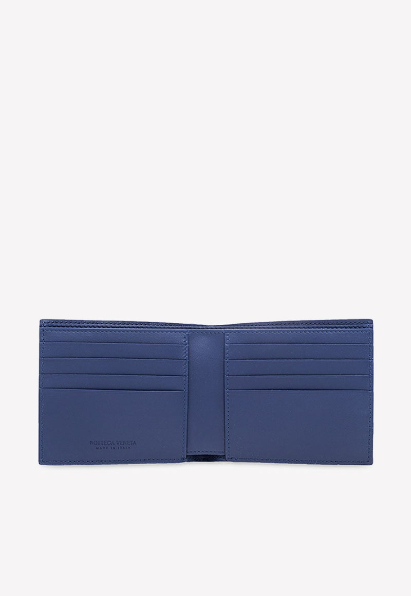 Intrecciato Leather Bi-Fold Wallet