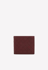 Intrecciato Leather Bi-Fold Wallet