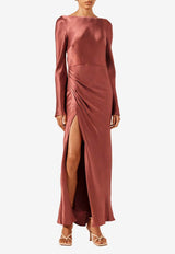 La Lune Side Split Maxi Dress