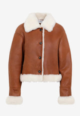 Shearling Leather Jacket