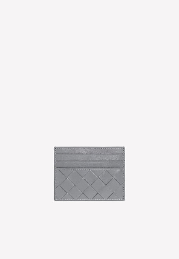 Intrecciato Leather Cardholder