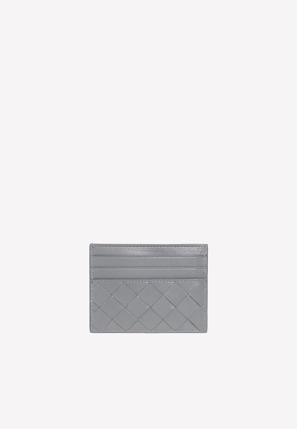 Intrecciato Leather Cardholder