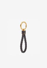 Nappa Leather Braided Keyring