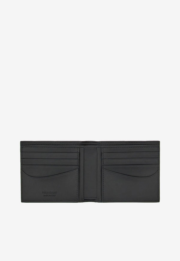 Leather Wallet with Cut-Outs