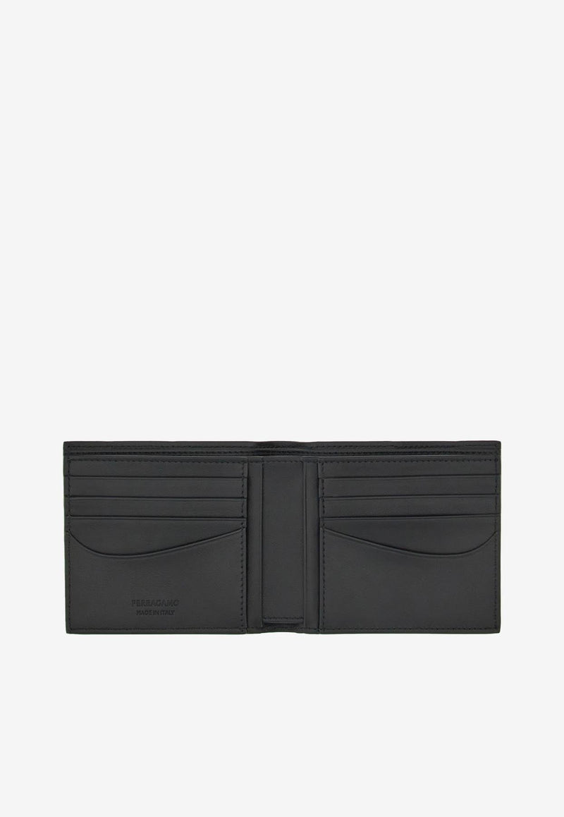 Leather Wallet with Cut-Outs