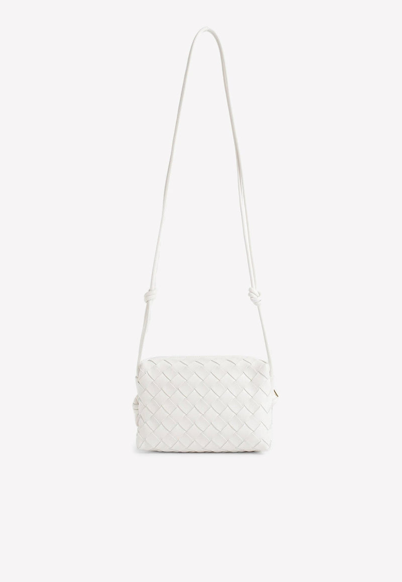 Mini Intrecciato Strapped Crossbody Bag