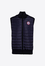 Hybridge Knit Puffer Vest