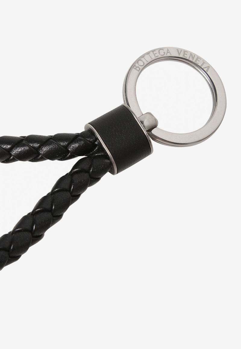 Nappa Leather Braided Keyring