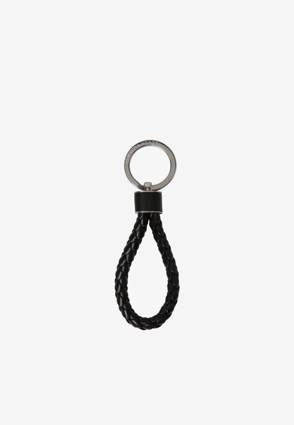 Nappa Leather Braided Keyring