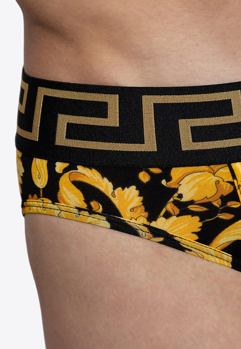 Barocco Print Briefs