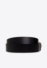 Medusa Biggie Leather Belt