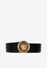 Medusa Biggie Leather Belt