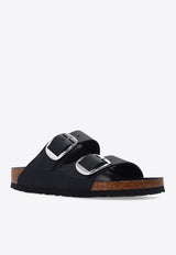 Arizona Big Buckle Leather Slides