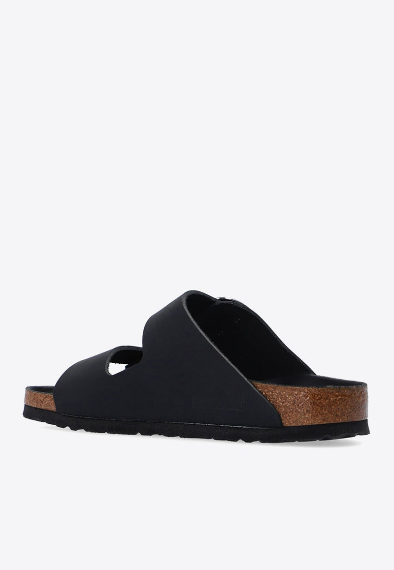 Arizona Big Buckle Leather Slides