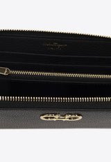 Gancini Continental Zip-Around Wallet