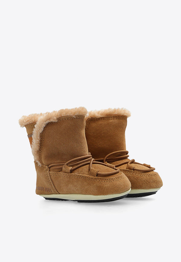 Girls Crib Suede Ankle Boots
