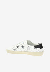 Court Classic Low-Top Sneakers with Star Patches
