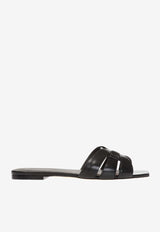 Tribute Calf Leather Flat Mules