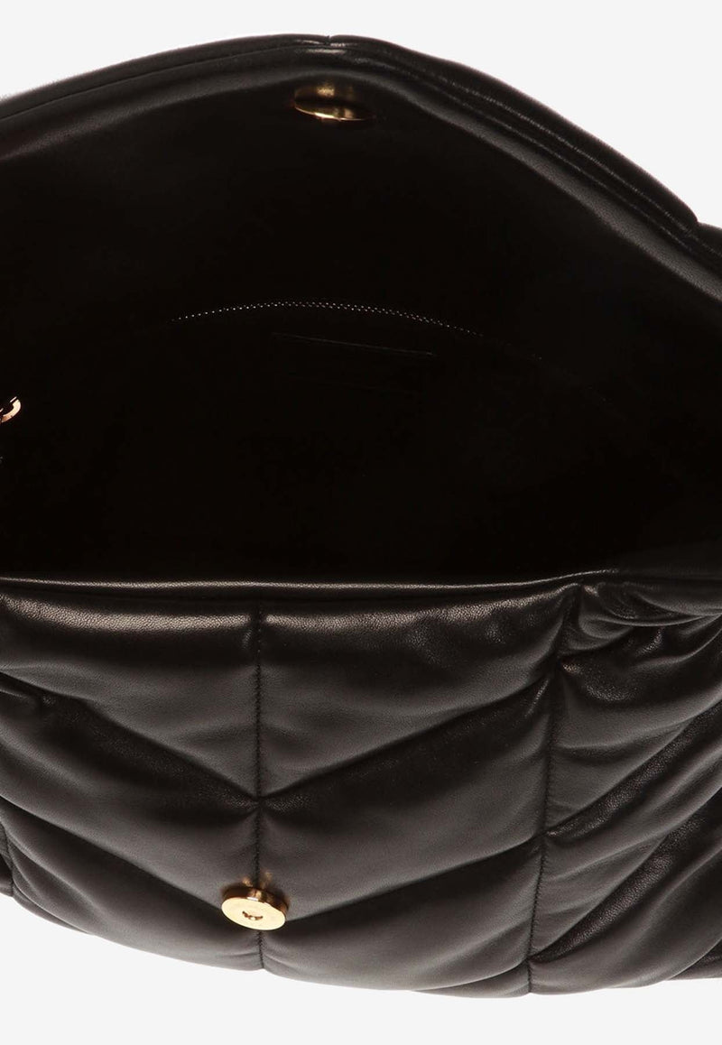 Medium Puffer Nappa Leather Shoulder Bag
