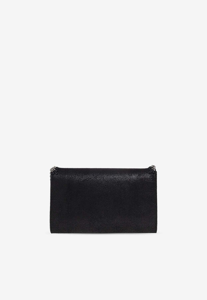 Falabella Faux Leather Clutch Bag