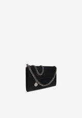 Falabella Faux Leather Clutch Bag