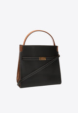 Lee Radziwill Leather Top Handle Bag