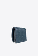 Folded Intrecciato Coin Purse