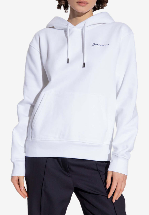 Logo Print Hooded Sweatshirt