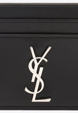 Cassandre Logo Leather Cardholder