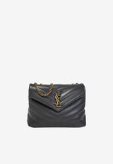 Small Loulou Shoulder Bag in Quilted Leather